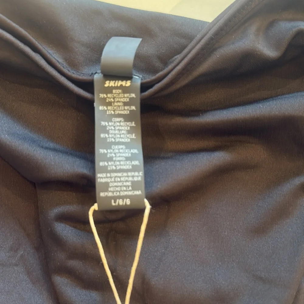 SKIMS black High-Waist Bottoms